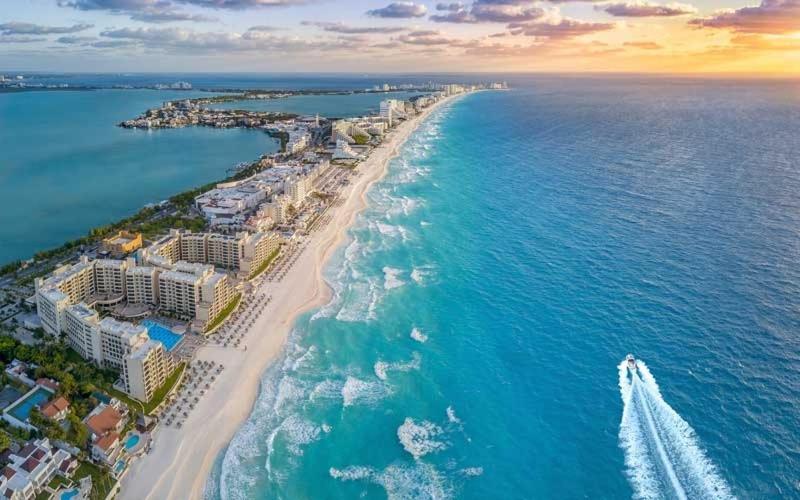 Ferienwohnung Aldeazul By Andiani Travel Cancún Exterior foto